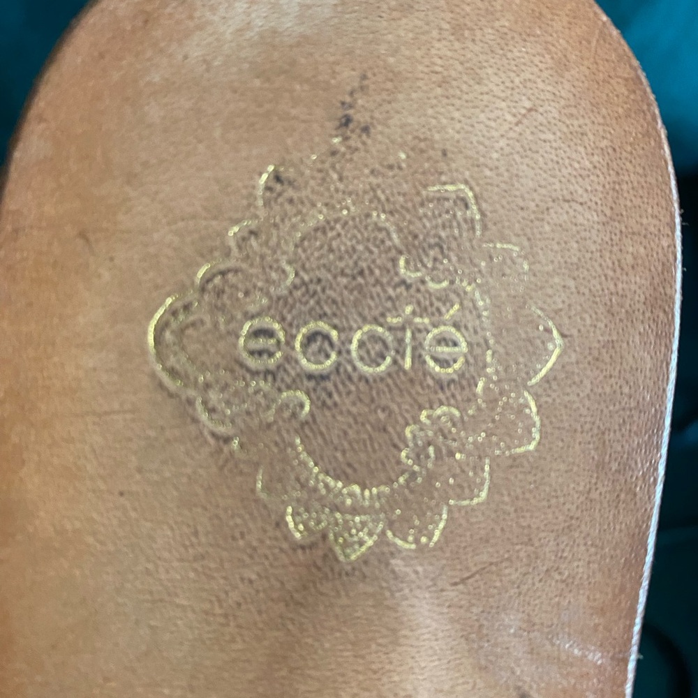 Women's Ecote Strappy leather Sandals - one Black pair/one Tan pair. Two for $18 - Picture 7 of 8